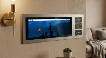 شاشة لمس مقاس 88 بوصة من ويف شير لأنظمة التحكم بالمنزل الذكي