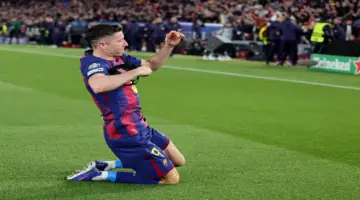 شرط برشلونة لتمديد عقد المهاجم ليفاندوفسكي