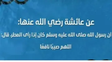 ما الذي يقال عند اشتداد المطر؟ أدعية طلب اللطف وصرف الأذى وحماية البلاد والعباد