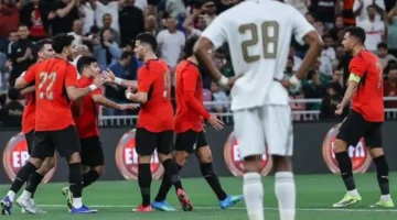 منتخب مصر ينهي الشوط الأول متقدماً بثلاثية نظيفة أمام نظيره السعودي