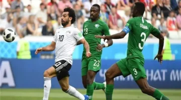 موعد مباراة مصر والسعودية والقنوات الناقلة للمواجهة المرتقبة بين المنتخبين اليوم