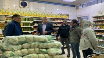 نائب محافظ القاهرة يتفقد المجمعات الاستهلاكية في حدائق القبة لمتابعة توافر السلع