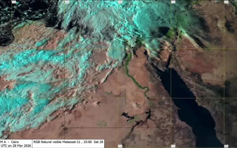 هيئة الأرصاد الجوية تتوقع سقوط أمطار وتكاثر السحب المنخفضة في محافظة الإسكندرية
