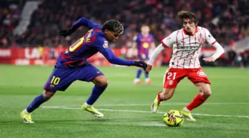 أفضل لاعب في مباراة برشلونة وجيرونا في الدوري الإسباني