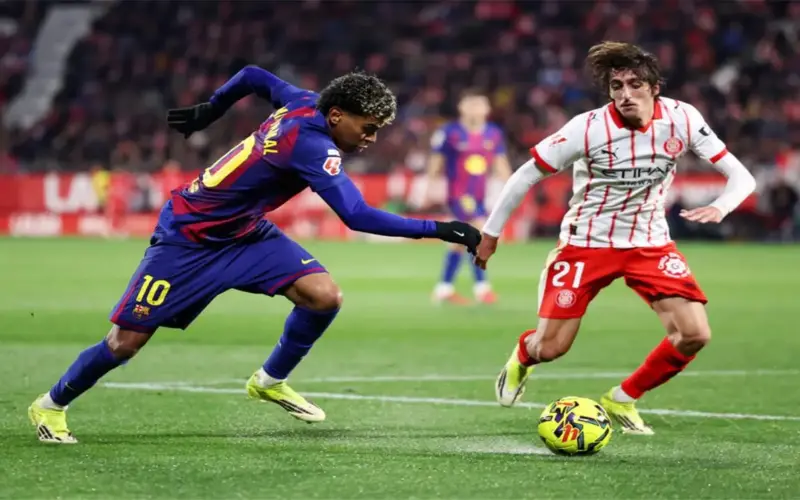 أفضل لاعب في مباراة برشلونة وجيرونا في الدوري الإسباني