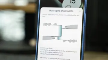 أندرويد يعيد ميزة Tap to Share لمشاركة كافة الملفات بمجرد تلامس الهواتف