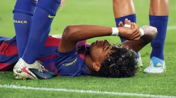 أول تصريح من لامين يامال بعد إصابته القوية: أشعر بالألم