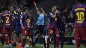 إريك جارسيا يعلق على طرده أمام أتلتيكو مدريد ويوجه رسالة لريال مدريد بشأن الممر الشرفي