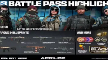 إزاحة الستار عن Battle Pass للموسم الثالث في لعبة Call of Duty: Black Ops 7 – الجزء الأول