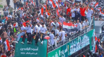 استقبال تاريخي لبعثة منتخب العراق عقب التأهل لكأس العالم 2026