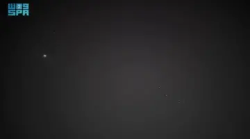 اقتران ظاهري بين الثريا والزهرة يُجمّل سماء الحدود الشمالية ليومين بعد الغروب