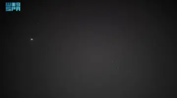 اقتران ظاهري بين الثريا والزهرة يُجمّل سماء الشمالي…