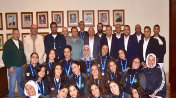 الاتحاد السكندري يُكرّم بطلات «طائرة السيدات» عقب الصعود للممتاز