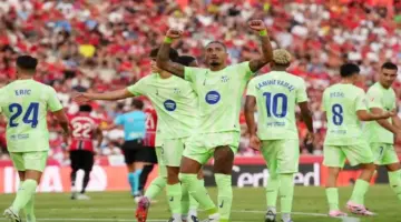 الحسم قد يكون أمام ريال مدريد بالكلاسيكو.. ماذا يحتاج برشلونة لحسم لقب الدوري الإسباني؟