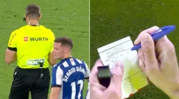 الكاميرا ترصد لقطة نادرة لحكم مباراة نهائي كأس ملك إسبانيا .. ماذا فعل؟