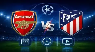 بث مباشر لمباراة أرسنال وأتلتيكو مدريد