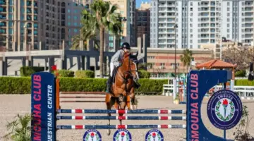 بدء اليوم التجريبي لبطولة الجمهورية للفروسية في نادي سموحة