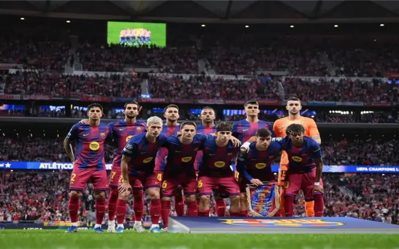 برشلونة يسجل رقمًا قياسيًا أمام أتلتيكو مدريد في دوري أبطال أوروبا