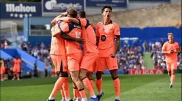 برشلونة يقترب خطوة إضافية من حسم اللقب عقب الفوز على خيتافي