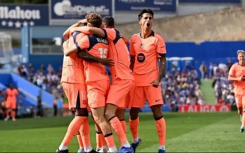 برشلونة يقترب خطوة إضافية من حسم اللقب عقب الفوز على خيتافي