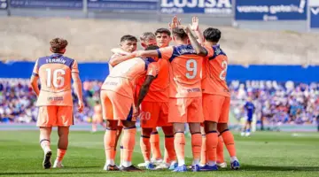 برشلونة يمضي بخطى ثابتة نحو لقب الليجا بالفوز أمام خيتافي