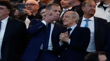 بعثة من ريال مدريد تلتقي رئيس يويفا بعد توديع دوري أبطال أوروبا