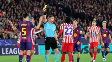 بعد لقطة مثيرة للجدل.. قرار مفاجئ يهدد حكم مباراة برشلونة وأتلتيكو مدريد – الأسبوع