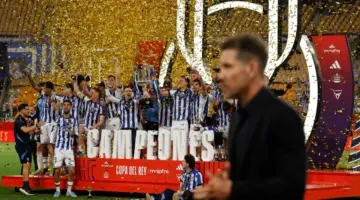 تجاوز نحس كوبر.. سيميوني يرفض أسئلة عن أرسنال بعد صدمة الكأس