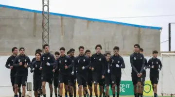 تحت الأمطار.. منتخب الناشئين ينهي استعداداته لمواجهة ليبيا