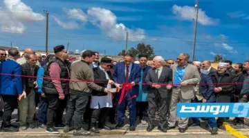 تدشين نقطة فورية لتعبئة الغاز بزاوية المحجوب في مصراتة