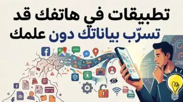 تطبيقات على هاتفك قد تسرّب بياناتك دون علمك — سبق