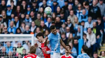 تعادل إيجابي بين آرسنال ومانشستر سيتي في الشوط الأول