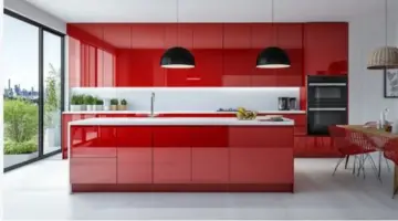 جددي طاقة منزلك بألوان مطبخ 2026: الأحمر الجريء يتصدر قائمة الخيارات المفضلة