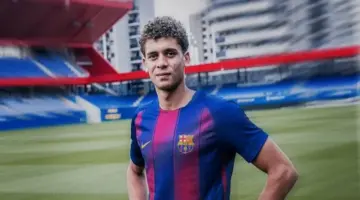 حمزة عبد الكريم خارج قائمة شباب برشلونة لملاقاة جيمناستيك بالدوري الإسباني