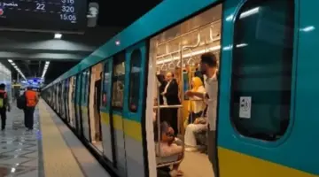 خريطة منافذ اشتراكات الخط الأول (حلوان – المرج الجديدة) وتغطية الكثافات السكانية