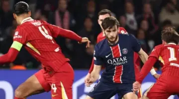 دوري أبطال أوروبا، توقيت مباراة ليفربول وباريس سان جيرمان والقناة الناقلة