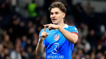 رئيس أتلتيكو مدريد يبعث رسالة لـ برشلونة بشأن مستقبل ألفاريز