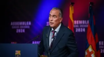 رئيس برشلونة يثير الجدل.. توجد ركلة جزاء واضحة لم تحتسب أمام أتلتيكو مدريد