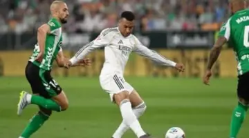 ريال بيتيس ضد الريال.. إصابة مبابي في أوتار الركبة اليسرى