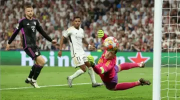 ريال مدريد وبايرن ميونخ في مواجهة نارية بذهاب ربع نهائي دوري الأبطال