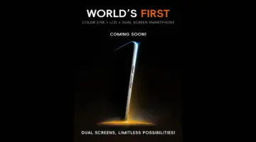 صدر للتو أول هاتف ذكي مزود بالحبر الإلكتروني الملون وشاشة LCD