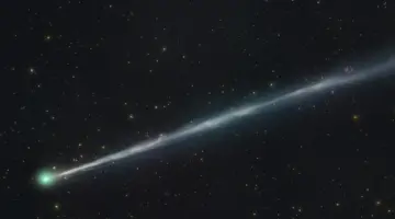 ظهور المذنب (PanSTARRS) في سماء فجر الغد