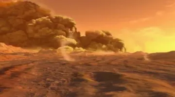 عاصفة رملية ضربت المريخ قبل 3.6 مليارات سنة