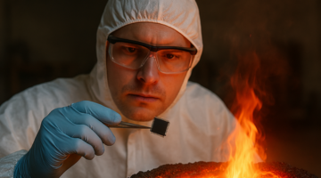 علماء يبتكرون رقاقة إلكترونية تعمل في حرارة تتجاوز الحمم البركانية