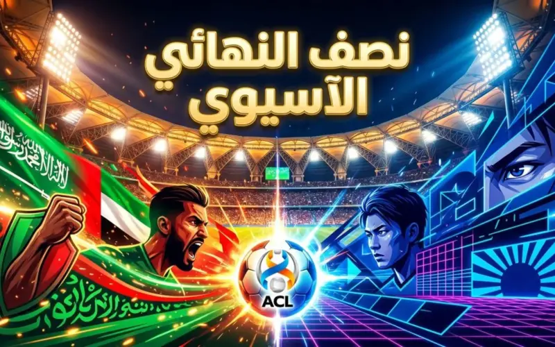 غداً في جدة.. جدول توقيت مباريات نصف نهائي دوري أبطال آسيا للنخبة 2026 وتفاصيل البث