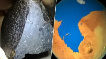 قطعة نيزك عثر عليها بالصحراء المغربية تُثبِت وجود مياه ساخنة على سطح المريخ