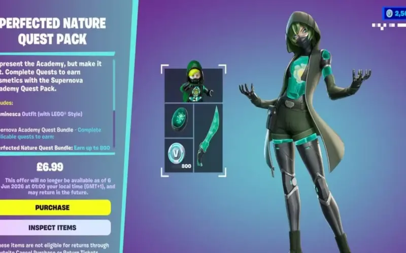 كيفية الحصول على كل Perfectd Nature V Bucks في Fortnite – الجزء الأول