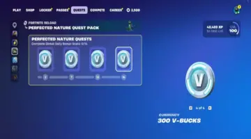 كيفية الحصول على كل Perfected Nature V Bucks في Fortnite – الجزء الثاني
