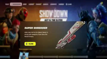 كيفية فتح سلاح Super Shredder في Fortnite Showdown – الجزء الأول