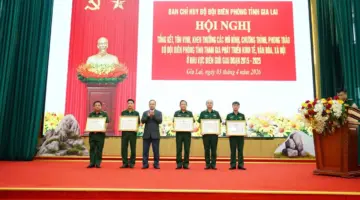 مؤتمر يستعرض نماذج المشاركة في التنمية الاقتصادية والثقافية والاجتماعية في المناطق الحدودية من قبل حرس الحدود في المقاطعة.